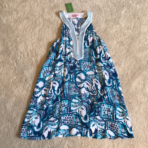 Lilly Pulitzer Dresses & Skirts - NWT Lilly Pulitzer Achelle Dress Keep on Trunkin